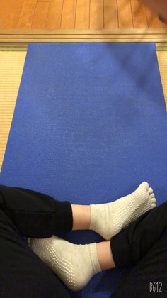 ヨガやりました☆朝ヨガオンラインにて