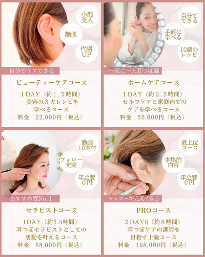 耳つぼ資格講座