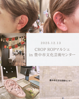 耳つぼのご感想～CROP ROPマルシェ