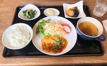 水無瀬でランチ