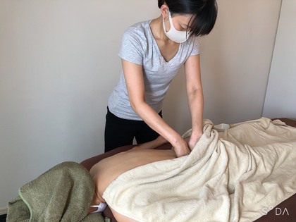 筋膜リリースとアロマボディ120分