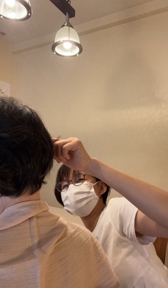 耳つぼリフトアップ！上がってます！