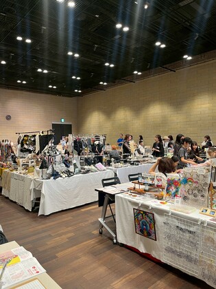 9/15　CROP ROP マルシェ　耳つぼケアで出店しました